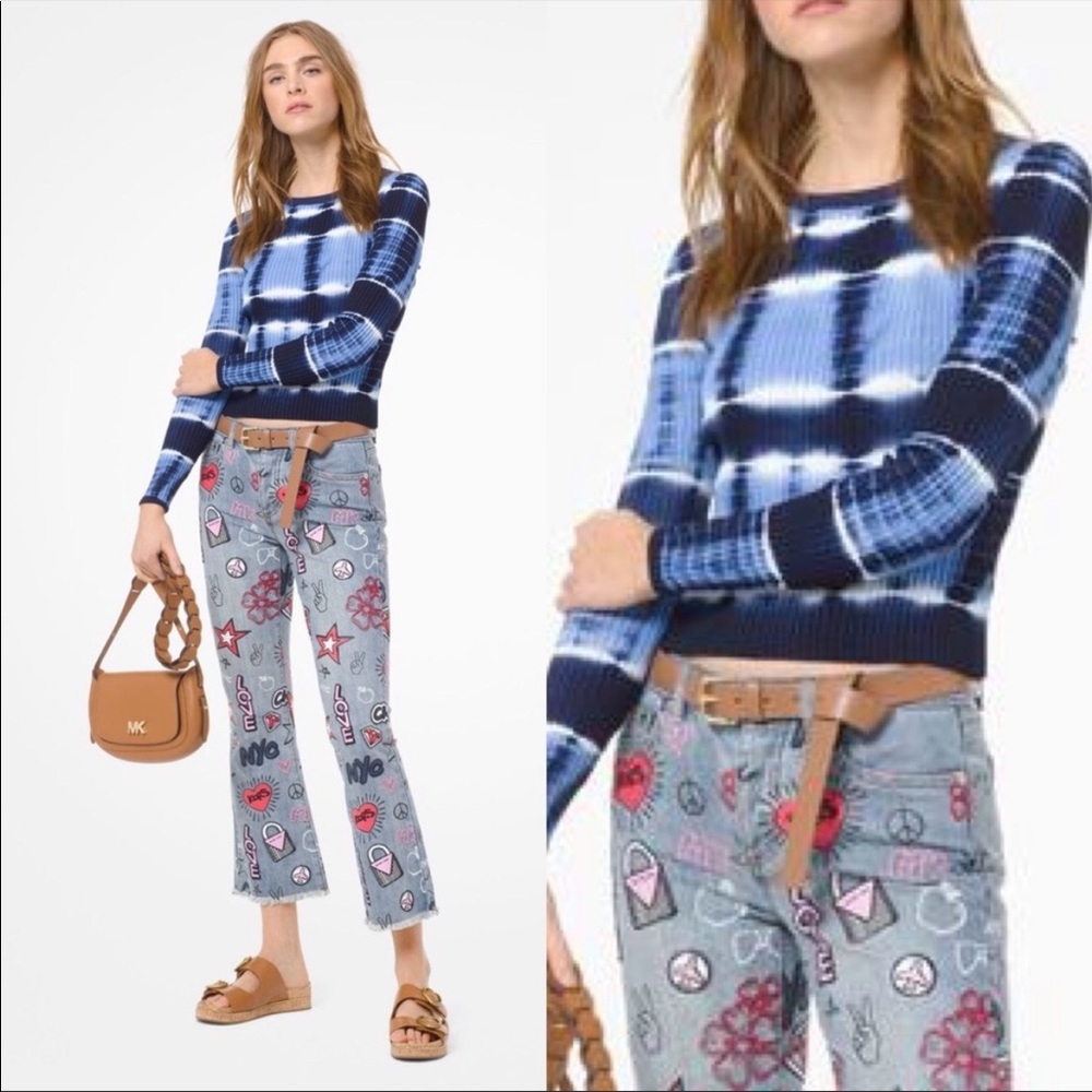 Tie- dye Michael Kors sweater